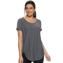 Women's Sonoma Goods For Life® Supersoft Dolman Tunic -Sonoma Store 5499245 Dark Grey