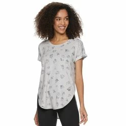 Women's Sonoma Goods For Life® Supersoft Dolman Tunic -Sonoma Store 5499245 Gray Floral