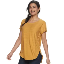 Women's Sonoma Goods For Life® Supersoft Dolman Tunic -Sonoma Store 5499245 Mustard