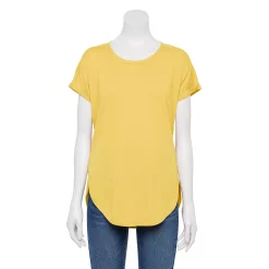 Women's Sonoma Goods For Life® Supersoft Dolman Tunic -Sonoma Store 5499245 Yellow