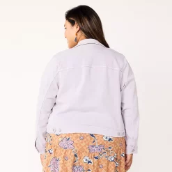 Plus Size Sonoma Goods For Life® Premium Over-Dyed Jacket 7 Plus Size Sonoma Goods For Life® Premium Over-Dyed Jacket -Sonoma Store 5511545 ALT