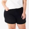 Plus Size Sonoma Goods For Life® Premium Mom Shorts -Sonoma Store 5513061 Laughlin