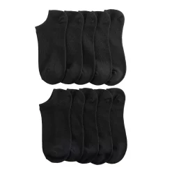 Women's Sonoma Goods For Life® 10-Pack No Show Marled Socks -Sonoma Store 5521589 Black