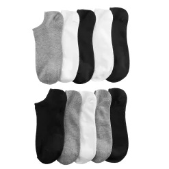 Women's Sonoma Goods For Life® 10-Pack No Show Marled Socks -Sonoma Store 5521589 Gray