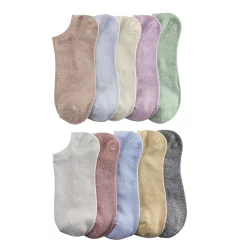 Women's Sonoma Goods For Life® 10-Pack No Show Marled Socks -Sonoma Store 5521589 Multi