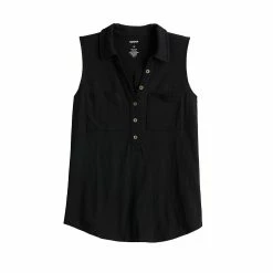 Women's Sonoma Goods For Life® Popover V-neck Utility Tank -Sonoma Store 5522895 ALT5