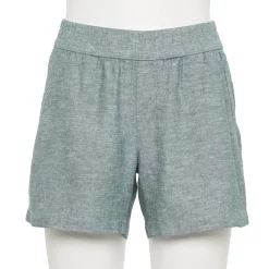 Women's Sonoma Goods For Life® 5" Pull-On Easy Shorts -Sonoma Store 5526329 Nostalgic Green