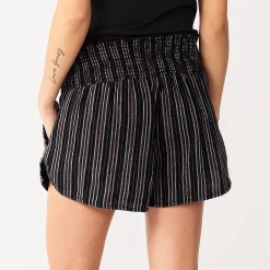 Maternity Sonoma Goods For Life® Smocked Shorts -Sonoma Store 5532352 ALT