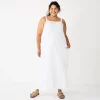 Women's Sonoma Goods For Life® Tiered Maxi Dress -Sonoma Store 5539034 Vital White