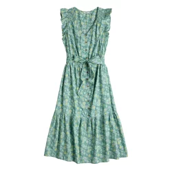 Women's Sonoma Goods For Life® Ruffle Midi Dress 17 Women's Sonoma Goods For Life® Ruffle Midi Dress -Sonoma Store 5547162 ALT5