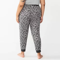 Plus Size Sonoma Goods For Life® Essential Banded Bottom Pajama Pants -Sonoma Store 5553692 ALT