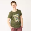 Women's Sonoma Goods For Life® Pride Graphic Tee -Sonoma Store 5557701 Olive Love Is Love