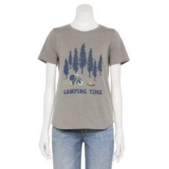Women's Sonoma Goods For Life® Summer Graphic Tees -Sonoma Store 5558324 Camping Time