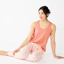 Women's Sonoma Goods For Life® Essential Banded Bottom Pajama Pants -Sonoma Store 5558711 ALT2