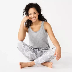 Women's Sonoma Goods For Life® Essential Banded Bottom Pajama Pants -Sonoma Store 5558711 ALT4