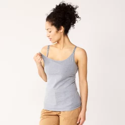 Maternity Sonoma Goods For Life® Nursing Shelf Cami -Sonoma Store 5560294 Gray