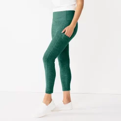 Women's Sonoma Goods For Life® Weekender High-Waisted 7/8 Leggings -Sonoma Store 5576868 Lagoon