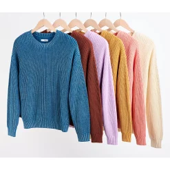 Women's Sonoma Goods For Life® Textured Drop-Shoulder Sweater -Sonoma Store 5579623 ALT2