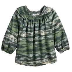 Women's Sonoma Goods For Life® Ruffle Shoulder Peasant Top -Sonoma Store 5584039 ALT5