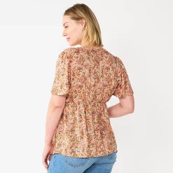 Maternity Sonoma Goods For Life® Flutter Sleeve Top 11 Maternity Sonoma Goods For Life® Flutter Sleeve Top -Sonoma Store 5584701 ALT