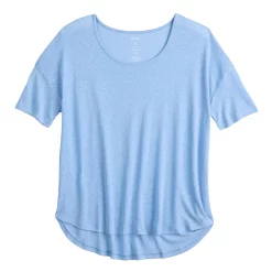 Women's Sonoma Goods For Life® Relaxed Scoopneck Tee -Sonoma Store 5596588 ALT5