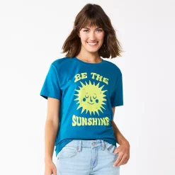 Women's Sonoma Goods For Life® Relaxed Graphic Tee -Sonoma Store 5596692 Be The Sunshine