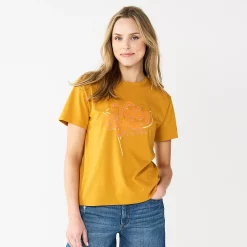 Women's Sonoma Goods For Life® Relaxed Graphic Tee -Sonoma Store 5596692 Gold Valley Coffee