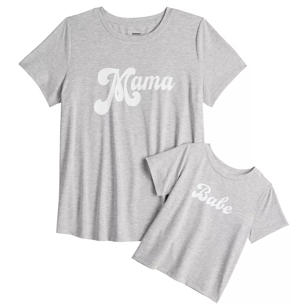 Maternity Sonoma Goods For Life® Mommy & Me Graphic Tee Set 9 Maternity Sonoma Goods For Life® Mommy & Me Graphic Tee Set - Image 7