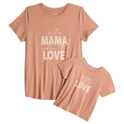 Maternity Sonoma Goods For Life® Mommy & Me Graphic Tee Set 21 Maternity Sonoma Goods For Life® Mommy & Me Graphic Tee Set -Sonoma Store 5599953 Mama Little Love