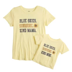 Maternity Sonoma Goods For Life® Mommy & Me Graphic Tee Set 17 Maternity Sonoma Goods For Life® Mommy & Me Graphic Tee Set -Sonoma Store 5599953 Sunshine