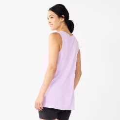 Women's Sonoma Goods For Life® Relaxed V-Neck Tank -Sonoma Store 5670067 ALT