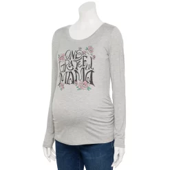 Maternity Sonoma Goods For Life® Essential Scoopneck Long Sleeve Tee