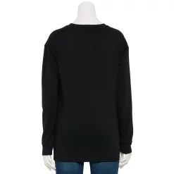 Maternity Sonoma Goods For Life® Drop Shoulder Fleece Graphic Sweatshirt -Sonoma Store 5693441 ALT