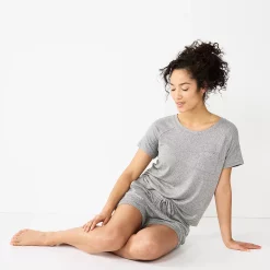 Women's Sonoma Goods For Life® Essential Pajama Shorts 16 Women's Sonoma Goods For Life® Essential Pajama Shorts -Sonoma Store 5727033 ALT4