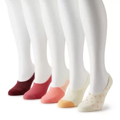 Women's Sonoma Goods For Life® Liner 5 Pack 9 Women's Sonoma Goods For Life® Liner 5 Pack -Sonoma Store 5743824 Pink Stripes And Dots