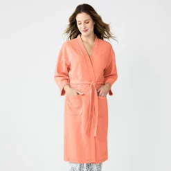 Women's Sonoma Goods For Life® Cloud Knit 3/4 Sleeve Robe 14 Women's Sonoma Goods For Life® Cloud Knit 3/4 Sleeve Robe -Sonoma Store 5780935 Blush