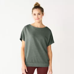 Women's Sonoma Goods For Life® Solid Back-Tie Top 9 Women's Sonoma Goods For Life® Solid Back-Tie Top -Sonoma Store 5816099 Gray