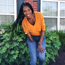 Women's Sonoma Goods For Life® Everyday Adaptive & Easy Dressing V-Neck Long Sleeve Top -Sonoma Store 5816145 ALT2