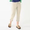 Women's Sonoma Goods For Life® Paperbag Waist Capri Pants