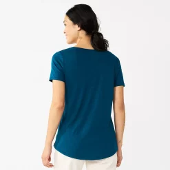 Women's Sonoma Goods For Life® Essential V-Neck Tee -Sonoma Store 5824995 ALT