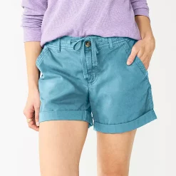 Women's Sonoma Goods For Life® Utility Shorts -Sonoma Store 5927776 Light Blue