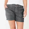 Petite Sonoma Goods For Life® Utility Bermuda Shorts -Sonoma Store 5927882 Dark Gray