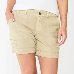 Women's Sonoma Goods For Life® Utility Bermuda Shorts -Sonoma Store 5940057 Tan