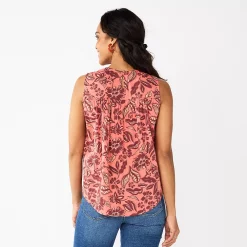 Women's Sonoma Goods For Life® Yoke Front Top -Sonoma Store 5945393 ALT