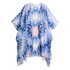 Women's Sonoma Goods For Life® Patchwork Long Ruana -Sonoma Store 5948341 ALT2