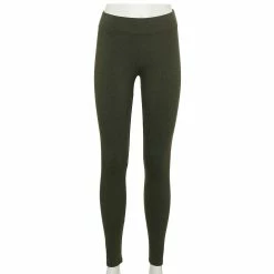 Women's Sonoma Goods For Life® Midrise Leggings -Sonoma Store 6120748 Olive