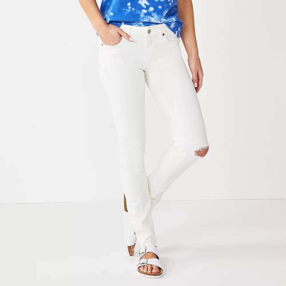 Women's Sonoma Goods For Life® Supersoft Stretch Midrise Skinny Jeans 3 Women's Sonoma Goods For Life® Supersoft Stretch Midrise Skinny Jeans