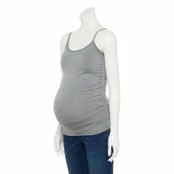 Maternity Sonoma Goods For Life® Seamless Camisole - Size XS -Sonoma Store 6142300 Grey
